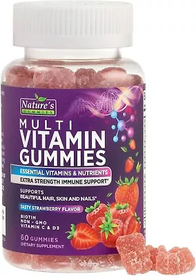 Multivitamin Gummies for Adults Extra Strength - Natural Complete Daily Gummy - Image 1 of 4