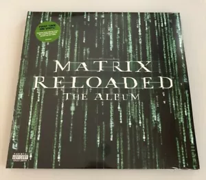 The Matrix Reloaded - SUPER RARE BLACK VINYL w/ETCHED SIDE - 3 LP - New & Sealed - Picture 1 of 10