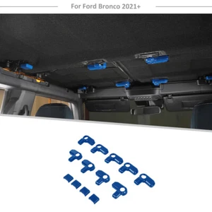 Hardtop Release Switch Cover Roof Remove Trim For Bronco 2021+ Blue Accessories - Picture 1 of 10