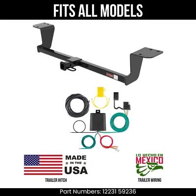 For 01-06 Lexus LS430 Trailer Hitch 4Way Wiring Harness Kit Fits All Models Curt - Image 1 of 4