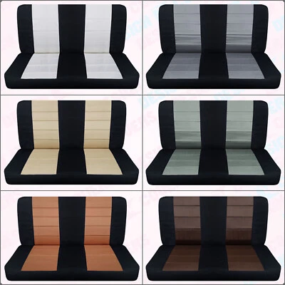 FUNDAS DE ASIENTO DE BANCO DE DOS TONOS de algodón para Studebaker Dictator 1929-1937 Foto 1 de 4