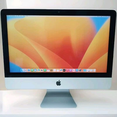 Apple IMAC A1418 2017 21.5" i5 3.0GHZ 16GB 1TB Fusion Drive 4K RETINA Ventura - Image 1 of 4