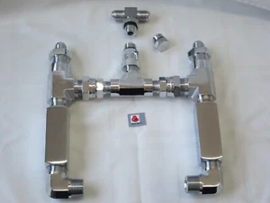 Lowrider Hydraulics 1 Adex dump-2 pump hopping 1/2" valve & fitting kit H style - Bild 1 von 6