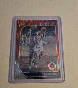 2019-20 Panini NBA Hoops Premium Stock TJ Warren Red Flash Prizm #152 - Picture 1 of 1