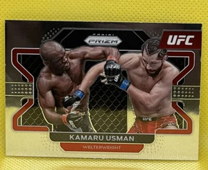 Kamaru Usman 2022 Panini Prizm UFC #54 - Bild 1 von 2