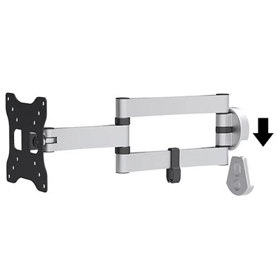 Monitor LED de movimiento completo VESA esquina de TV RV montaje en pared 19 20 21 22 23 24 26 27" Foto 1 de 4