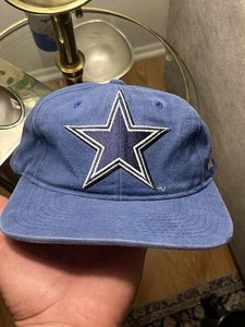 Vtg Dallas Cowboys Reebok NFL Snapback Hat - Picture 1 of 13