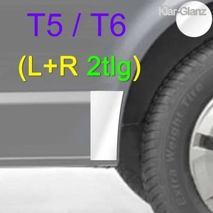 Juego de láminas protectoras para VW T5 / T6 paso de rueda protección contra impactos de piedras protección de pintura 2 piezas + claro - Imagen 1 de 2
