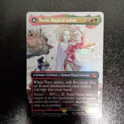 Terra, Magical Adept FOIL English Edition Borderless MTG × FINAL FANTASY - Image 1 of 2