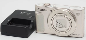 Canon PowerShot SX620 HS White Compact Digital Camera Used - Picture 1 of 9