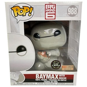 Funko Pop Big Hero 6 Baymax con Mochi Chase #1511 Figura Vinilo Disney Caja Almuerzo - Imagen 1 de 6