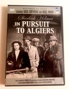 Sherlock Holmes In Pursuit to Algiers (1969) Restored 35 mm B&W, MPI Home Video - Imagen 1 de 4