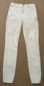 J CREW JEANS DAMEN MID RISE 9” SKINNY JEANS GRÖSSE 27 TALL WEISS - Bild 1 von 6