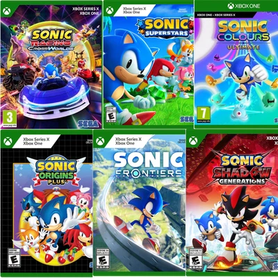 Sonic The Hedgehog Xbox Series X|S Family Fun Kids Teen Games - Choose Your Game - Image 1 of 4