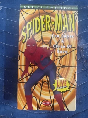 Spider-Man Nicholas Hammond Live Action 1978  Rhino Home VHS Sealed Con Caper - Image 1 of 4
