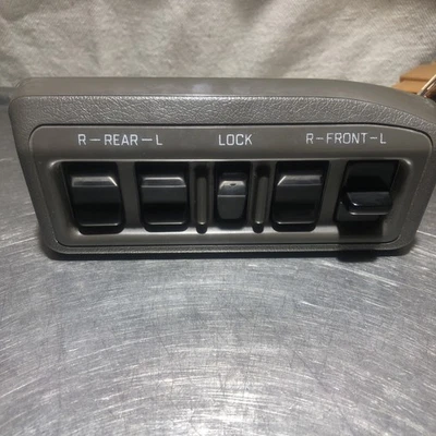 1987–1993 Subaru GL Loyale Driver Master Window Switch Blue OEM - Image 1 of 4