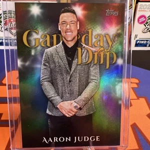 2025 Topps Series 1 Celebration Aaron Judge Game Day Drip Gold #d /50 NY Yankees - Picture 1 of 11