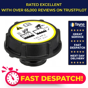 Radiator Cap fits RANGE ROVER Gates LR000243 Genuine Top Quality Guaranteed New - Picture 1 of 9
