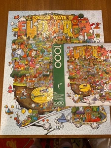 1983 Hallmark Springbock Puzzle SOVEREIGN STATE OF EUPHORIA - KOMPLETT 1K - Bild 1 von 14