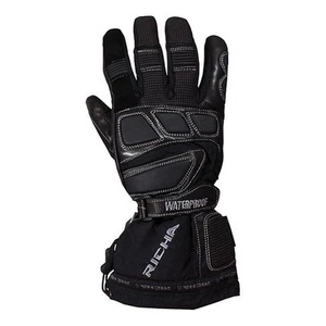 Richa Carbon Winter On-Road Motorcycle Gloves Men Breathable, Waterproof - Black - Picture 1 of 1