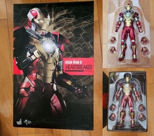Hot Toys MMS212 Iron man 3 Mark XVII 17 Heartbreaker 1/6 Figure Used Rare Japan - Picture 1 of 9