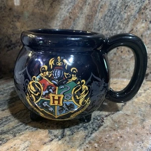 Harry Potter Hogwarts Black Cauldron Coffee Mug 20 oz EXCELLENT No signs of wear - Picture 1 of 2