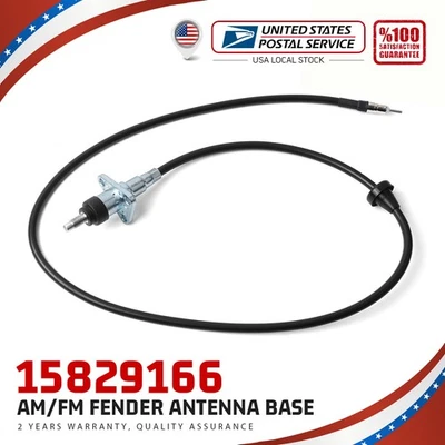 Base de antena de guardabarros AM/FM para Chevrolet Suburban 1500 2500 2000-2007 15829166 Foto 1 de 4