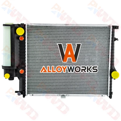 Aluminum Core Radiator For BMW 5 Series 525i 525iT L6 2.5L 1989-1995 1992 1993 Foto 1 de 4
