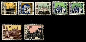 Checoslovaquia_1965 Mi.Nr. 1574-1582 ciudades - Imagen 1 de 1