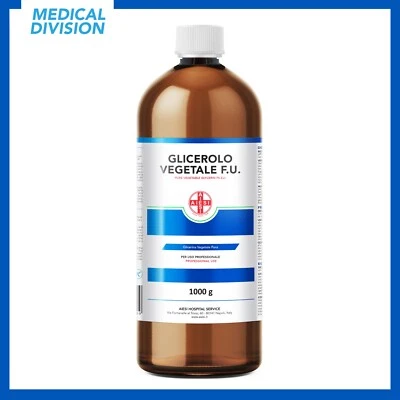 Glicerolo Vegetale F.U. puro grado farmaceutico 1 kg - glicerina pura liquida - Immagine 1 di 4