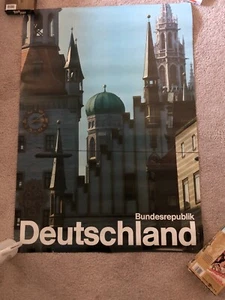 Vintage Bundesrepublik Deutschland Westdeutschland Reise Poster Sammlung Lot - Bild 1 von 6