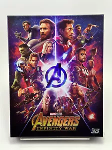 WeET Avengers Infinity War A2 Fullslip 4K + 3D Steelbook Marvel Very Rare - Picture 1 of 18