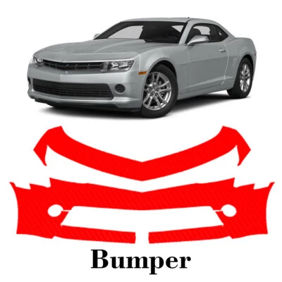 Película de protección de pintura PPF precortada para parachoques delantero para Chevrolet Camaro 2014-2015 Foto 1 de 4