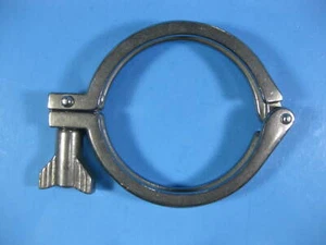 VNE SS Sanitary Tube Clamp for Pipe OD 3" -- Used -- - Picture 1 of 6