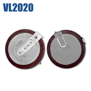 10x New VL2020/HFN Rechargeable Button Coin Battery 3V 90 Degree For Remote Car - Picture 1 of 4