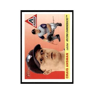 2004 Topps Heritage Craig Ansman RC Diamondbacks #205 - Image 1 of 3