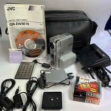 Jvc Gr-Dvm70 MiniDv Mini-Dv Camcorder with Accessories + More *Tested*