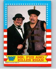 1987 O-Pee-Chee WWF #17 Killer Khan/Mr. Fuji  V69436