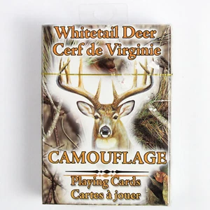 Rivers Edge Whitetail Deer Camouflage Playing Cards Deck Mossy Oak Sealed - Picture 1 of 5