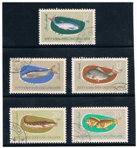 VIET NAM 1963 Fish (Fauna) FU CV $3.50 - Picture 1 of 1