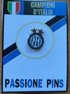 INTER FC PINS DI PRESTIGIO CELEBRATIVO 20 SCUDETTO clips (bottone) NEW S20-F - Foto 1 di 2