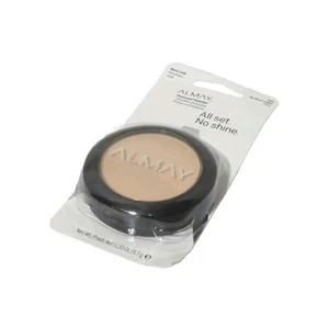 Almay All Set No Shine Pressed Powder 100 My Best Light 0.20 oz Oil-Free NEW - Picture 1 of 6