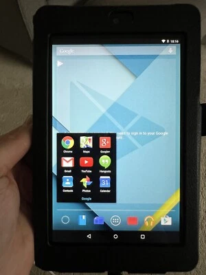 Google Nexus 7 Tablet & bundled Mofred Leather case (magnetic for Wake-up/Sleep) - Image 1 of 4