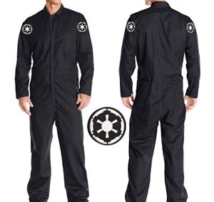 Star Wars TIE FIGHTER PILOT HI QUAL JUMPSUIT Cosplay Uniform Costume US SHIPPER