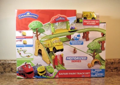 Chuggington Train Safari Park Track Set Motorized Series Playset Mtambo NEW - Image 1 of 3