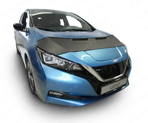 Steenslag Bra voor Nissan Leaf vanaf 2017 Motorkapsteenslaghoes Bonnet Bra - Imagen 1 de 4