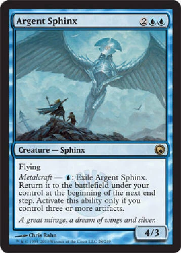 ARGENT SPHINX Scars of Mirrodin MTG Magic the Gathering Cards DJMagic - Image 1 of 1