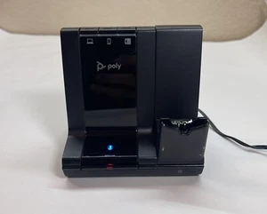ORYGINALNY bezprzewodowy zestaw słuchawkowy do ładowania Plantronics Poly W8200B podstawa i przewód - Zdjęcie 1 z 6