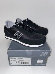 NEW BALANCE KIDS SIZE 4 MED KZ501RBY BLACK & WHITE SNEAKERS NEW IN BOX