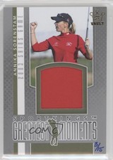 2012 Sportkings Series E Silver 2015 Sport Kings Vault /15 Annika Sorenstam
